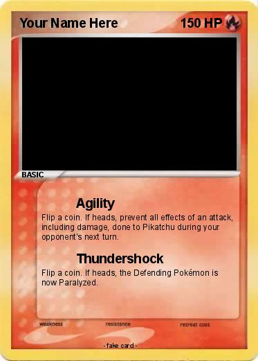 Pokemon Your Name Here