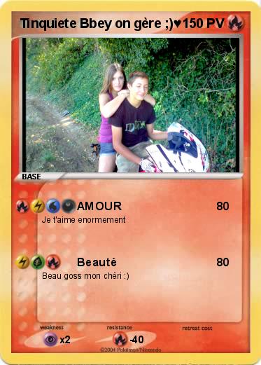 Pokemon Tinquiete Bbey on gère ;)♥