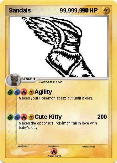 Pokemon Sandals                  99,999,990