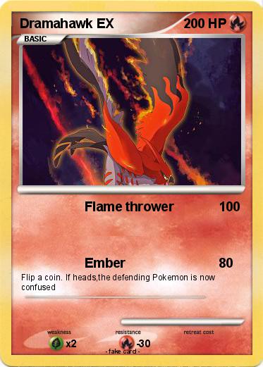 Pokemon Dramahawk EX