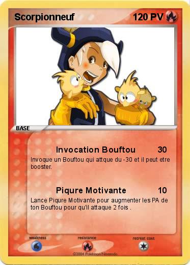 Pokemon Scorpionneuf