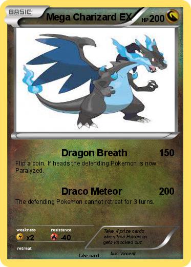 Pokemon Mega Charizard EX