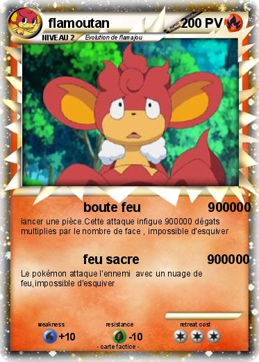 Pokemon flamoutan
