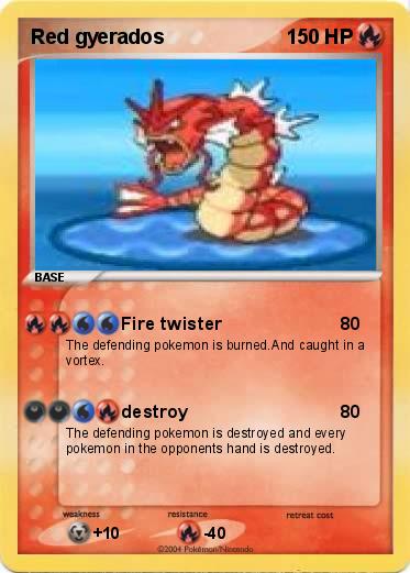 Pokemon Red gyerados