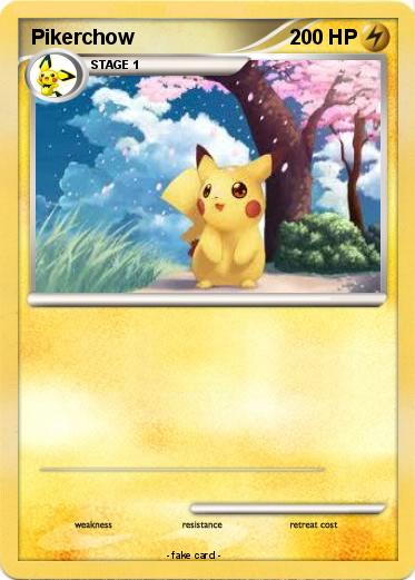 Pokemon Pikerchow