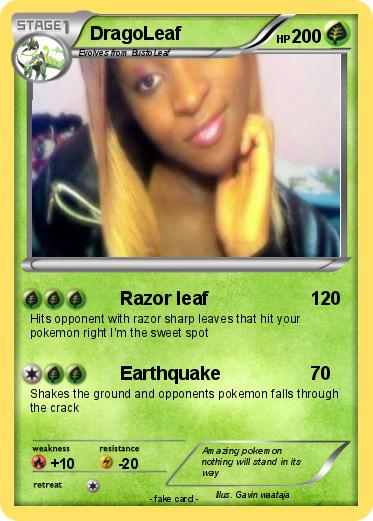 Pokemon DragoLeaf