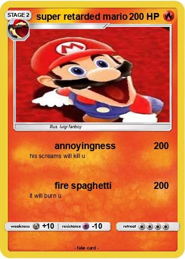Pokemon super retarded mario