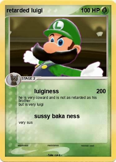 Pokemon retarded luigi