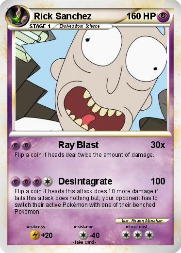 Pokemon Rick Sanchez