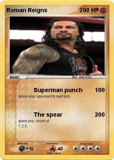 Pokemon Roman Reigns