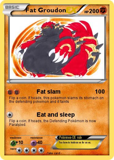 Pokemon Fat Groudon