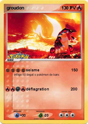 Pokemon groudon