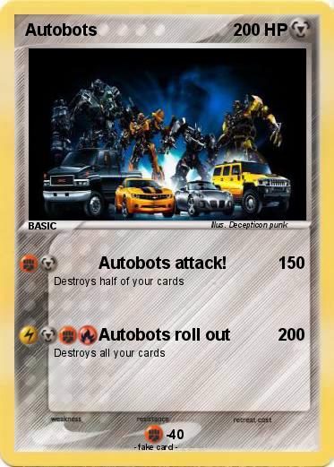 Pokemon Autobots