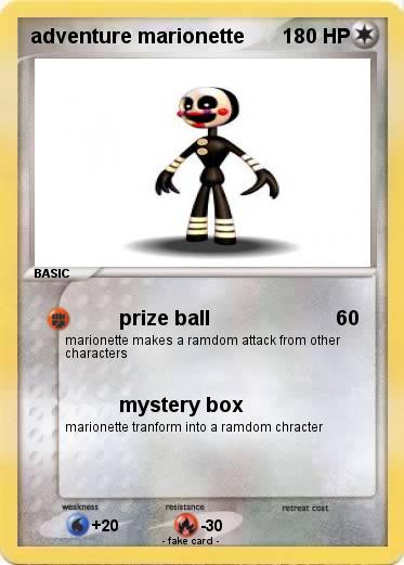 Pokemon adventure marionette