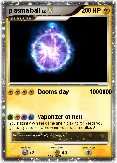 Pokemon plasma ball