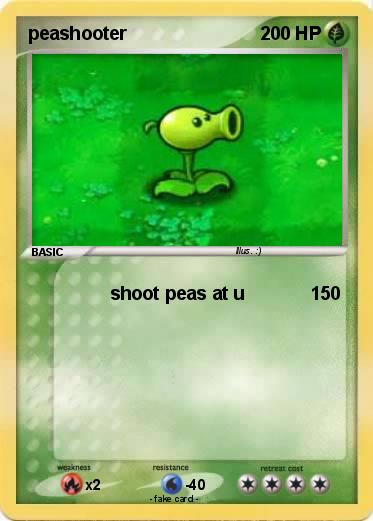 Pokemon peashooter