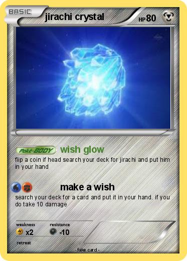 Pokemon jirachi crystal