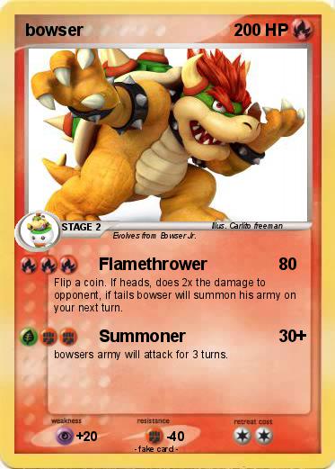 Pokemon bowser