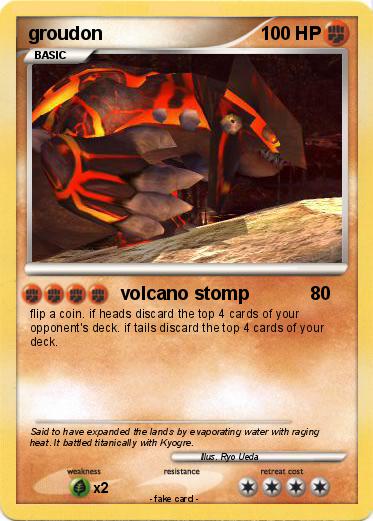 Pokemon groudon