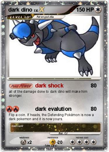 Pokemon dark dino