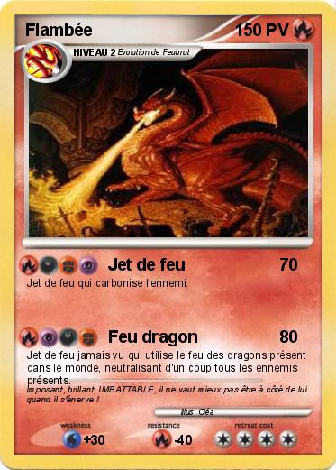 Pokemon Flambée