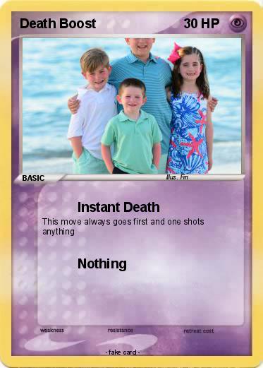 Pokemon Death Boost