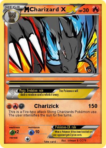 Pokemon Charizard X