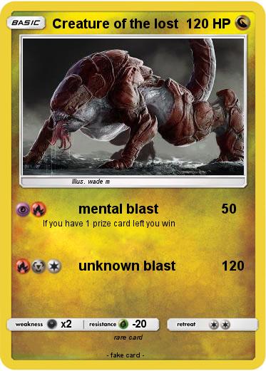 Pokemon Creature of the lost