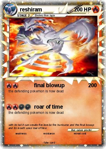 Pokemon reshiram
