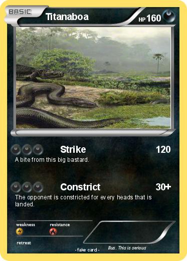 Pokemon Titanaboa