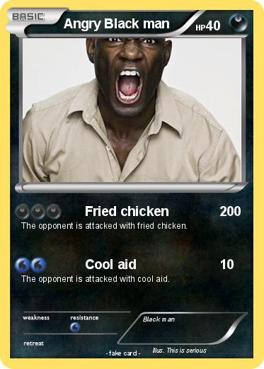 Pokemon Angry Black man