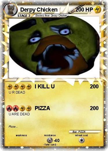 Pokemon Derpy Chicken