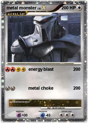 Pokemon metal monster
