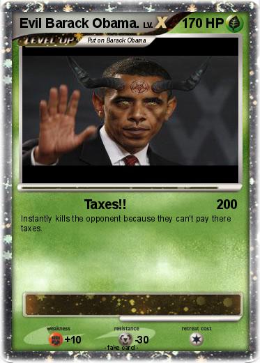 Pokemon Evil Barack Obama.