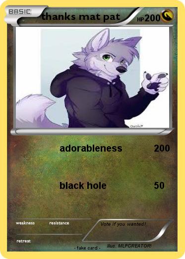 Pokemon thanks mat pat