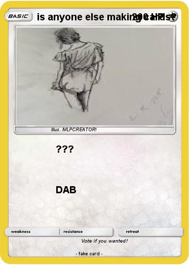 Pokemon is anyone else making cards?