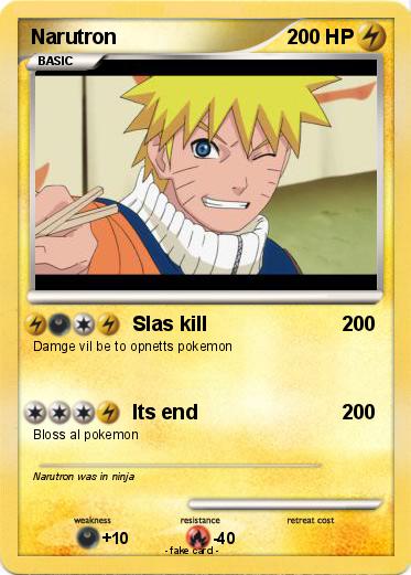 Pokemon Narutron