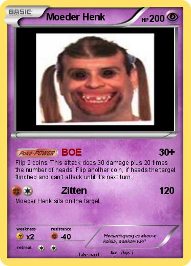 Pokemon Moeder Henk