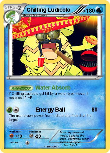 Pokemon Chilling Ludicolo