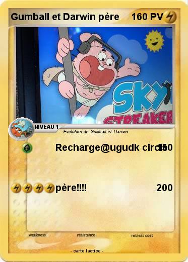 Pokemon Gumball et Darwin père