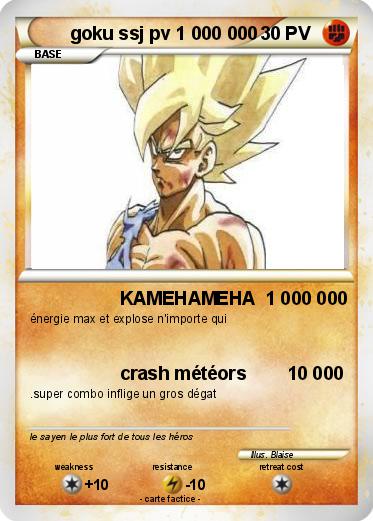Pokemon goku ssj pv 1 000 000