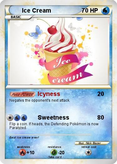 Pokemon Ice Cream