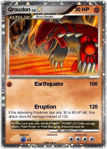 Pokemon Groudon