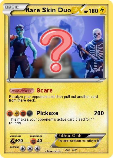 Pokemon Rare Skin Duo