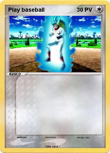 Pokemon Play baseball