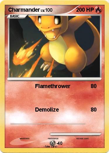 Pokemon Charmander