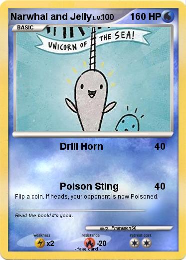 Pokemon Narwhal and Jelly