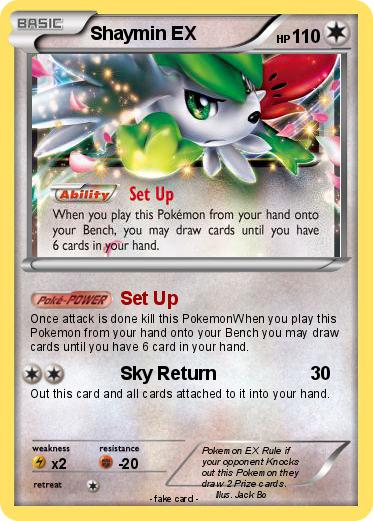 Pokemon Shaymin EX