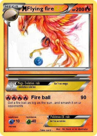 Pokemon Flying fire
