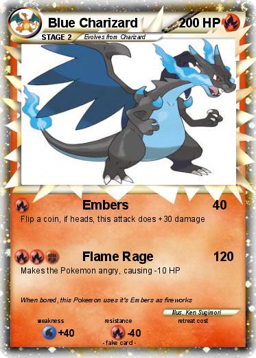 Pokemon Blue Charizard